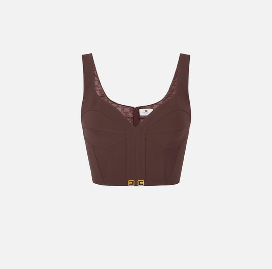 Top in crêpe leggero TO03956E2  ELISABETTA FRANCHI