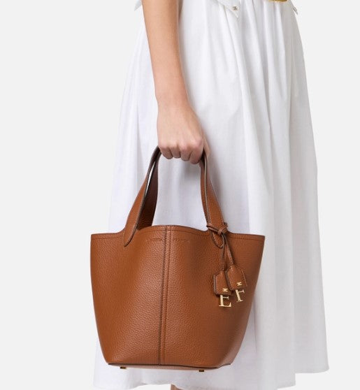 Borsa tote piccola in materiale sintetico ELISABETTA FRANCHI BS93A52E2