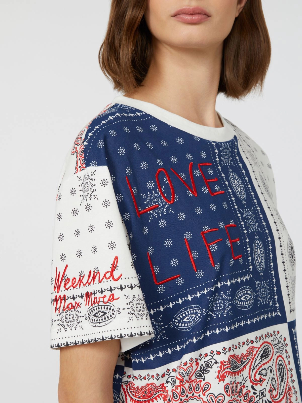 t-shirt acline max mara week end 2525976051