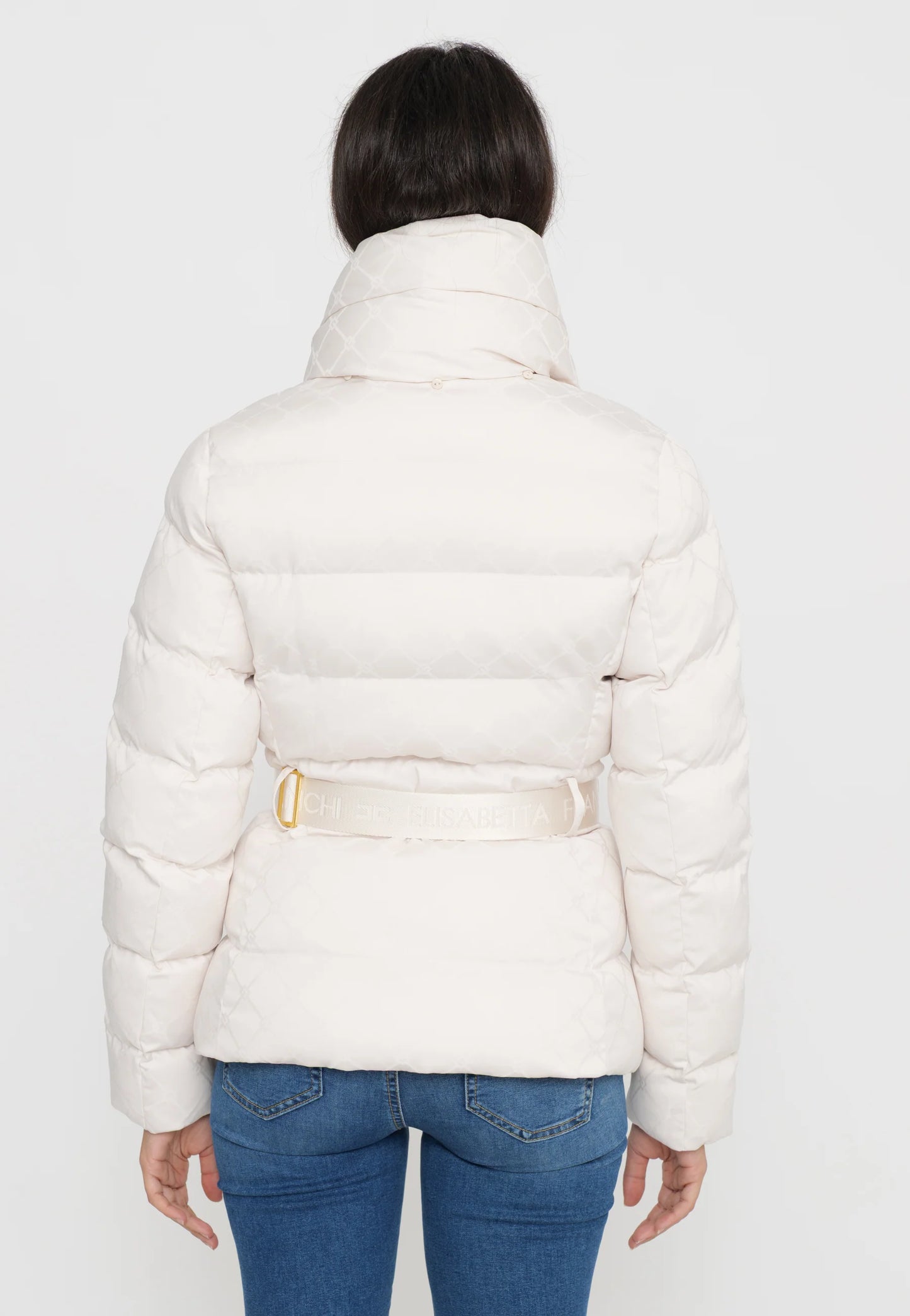 Piumino in tessuto vela ELISABETTA FRANCHI PI83D56E2