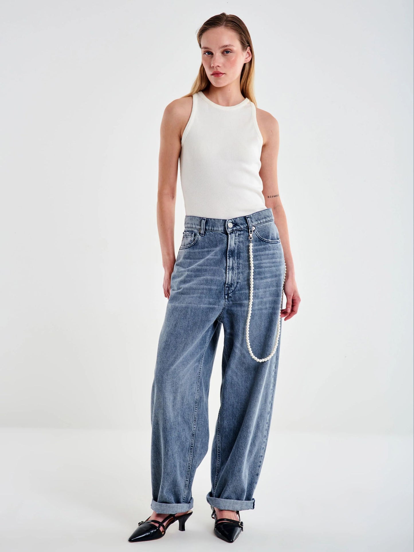 pantalone jeans laila vicolo DF5015