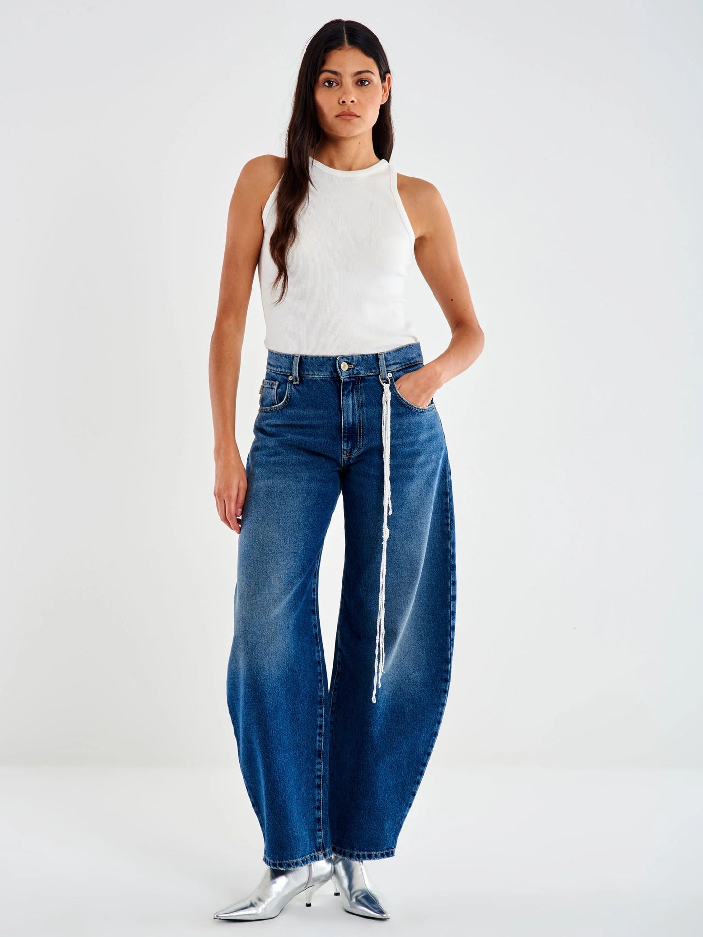Jeans Denise ampio a vita media Vicolo DF5106