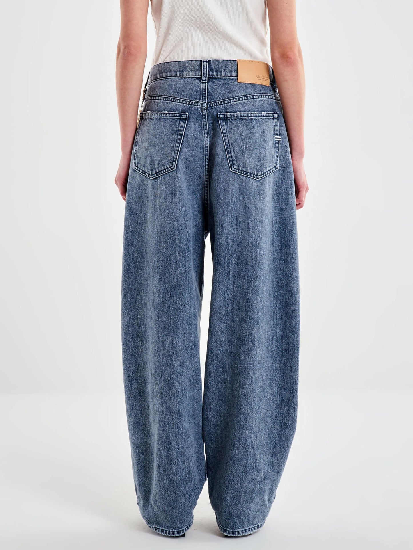 pantalone jeans laila vicolo DF5015