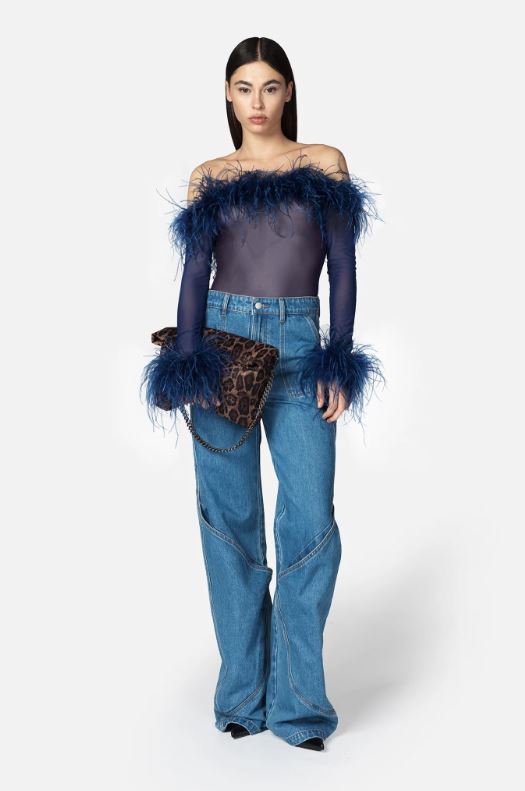 Jeans Argo oversize A0049BLU  TWENTY FOURHAITCH