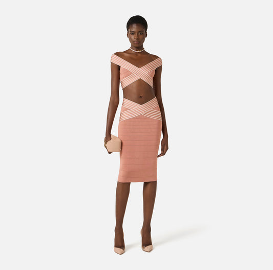 TOP IN MAGLIA ELISABETTA FRANCHI TK44S61E2 P/E 26
