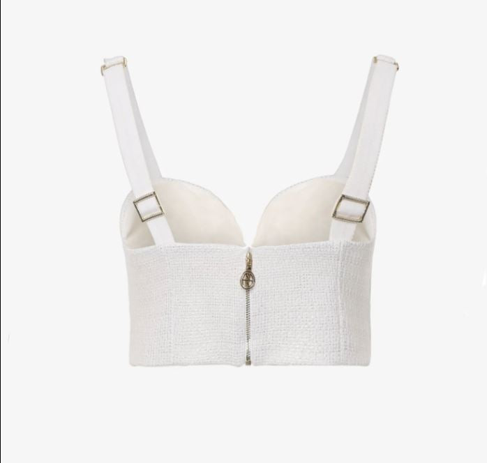 Top in tweed ALMA SANCHEZ AS25093-CH