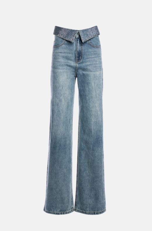 Jeans Ori gamba dritta A0051BLU TWENTY FOURHAITCH