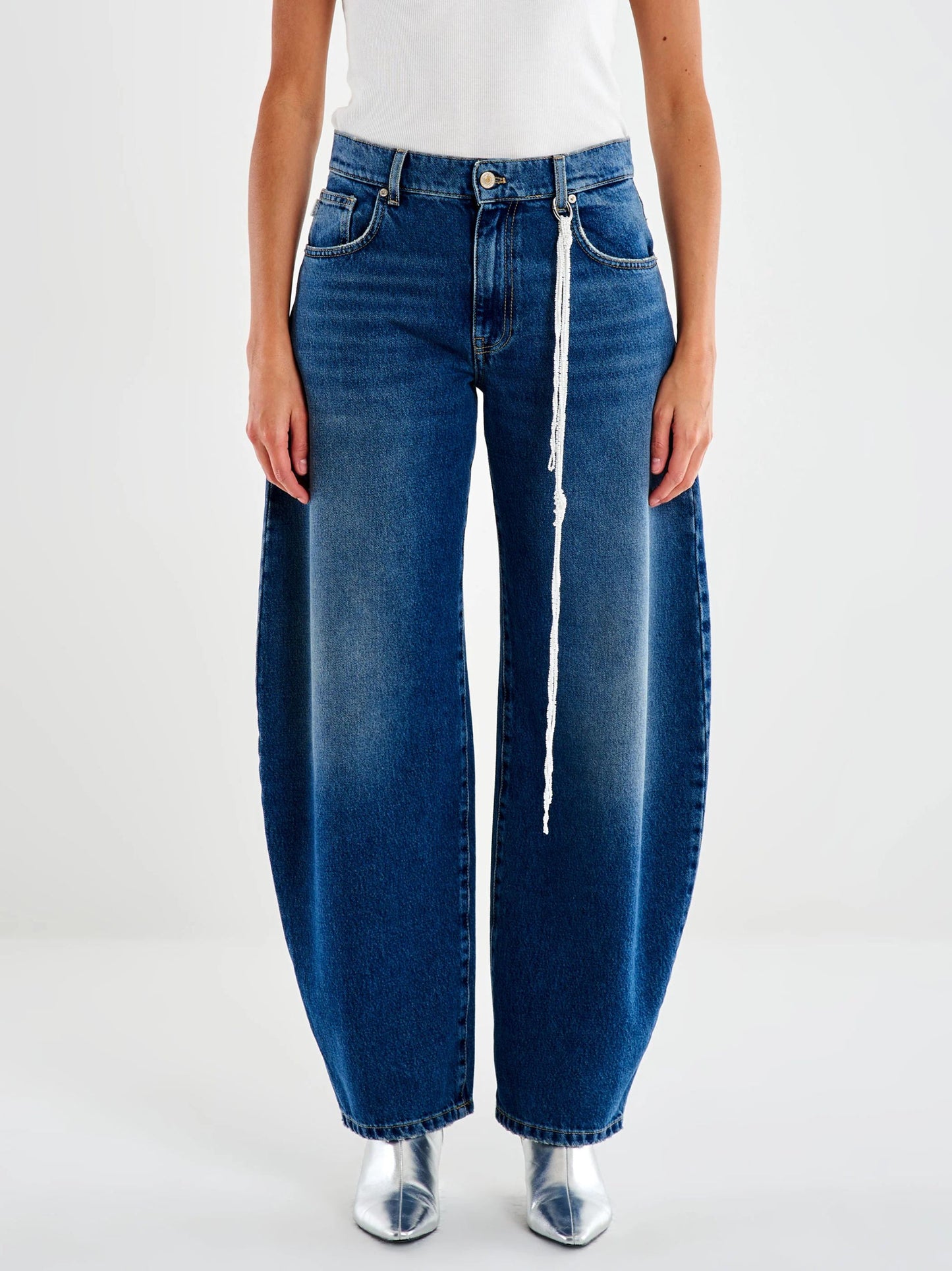 Jeans Denise ampio a vita media Vicolo DF5106