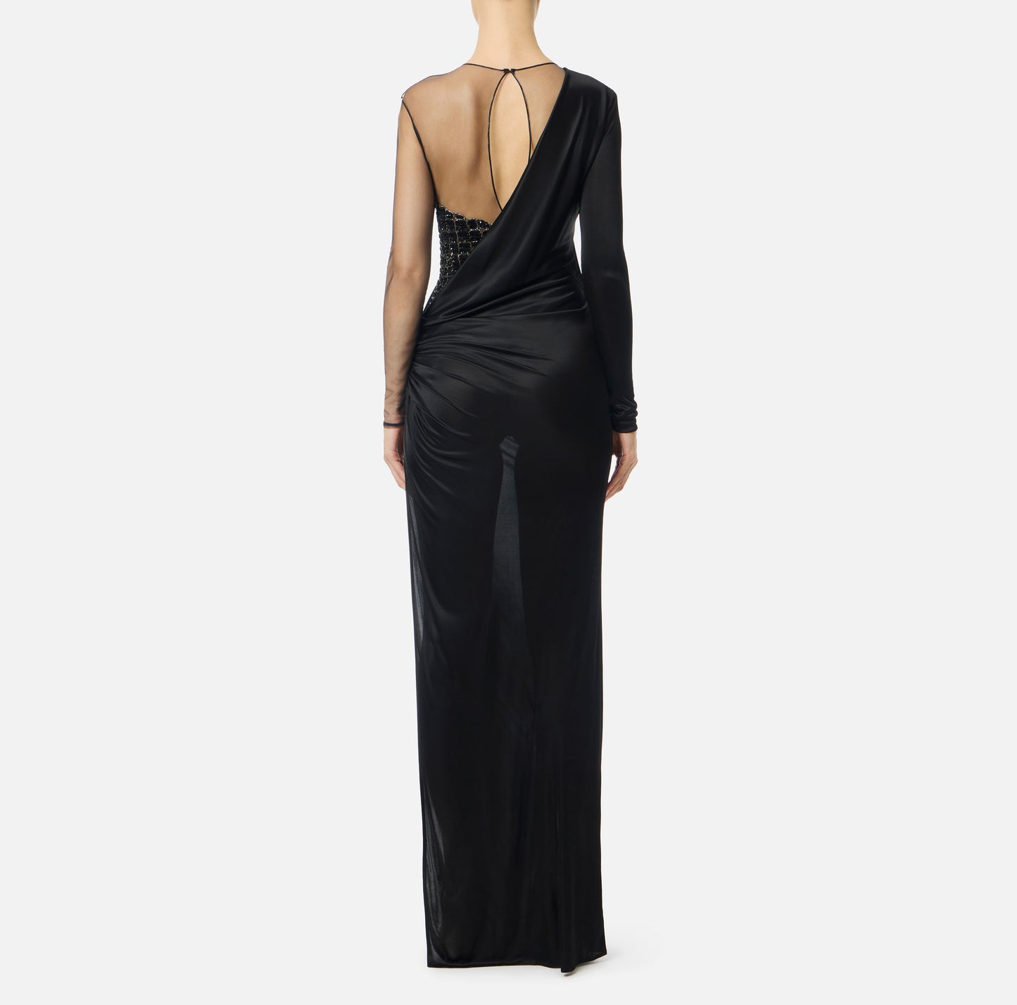 Abito in tulle e jersey ABR2257E2 ELISABETTA FRANCHI