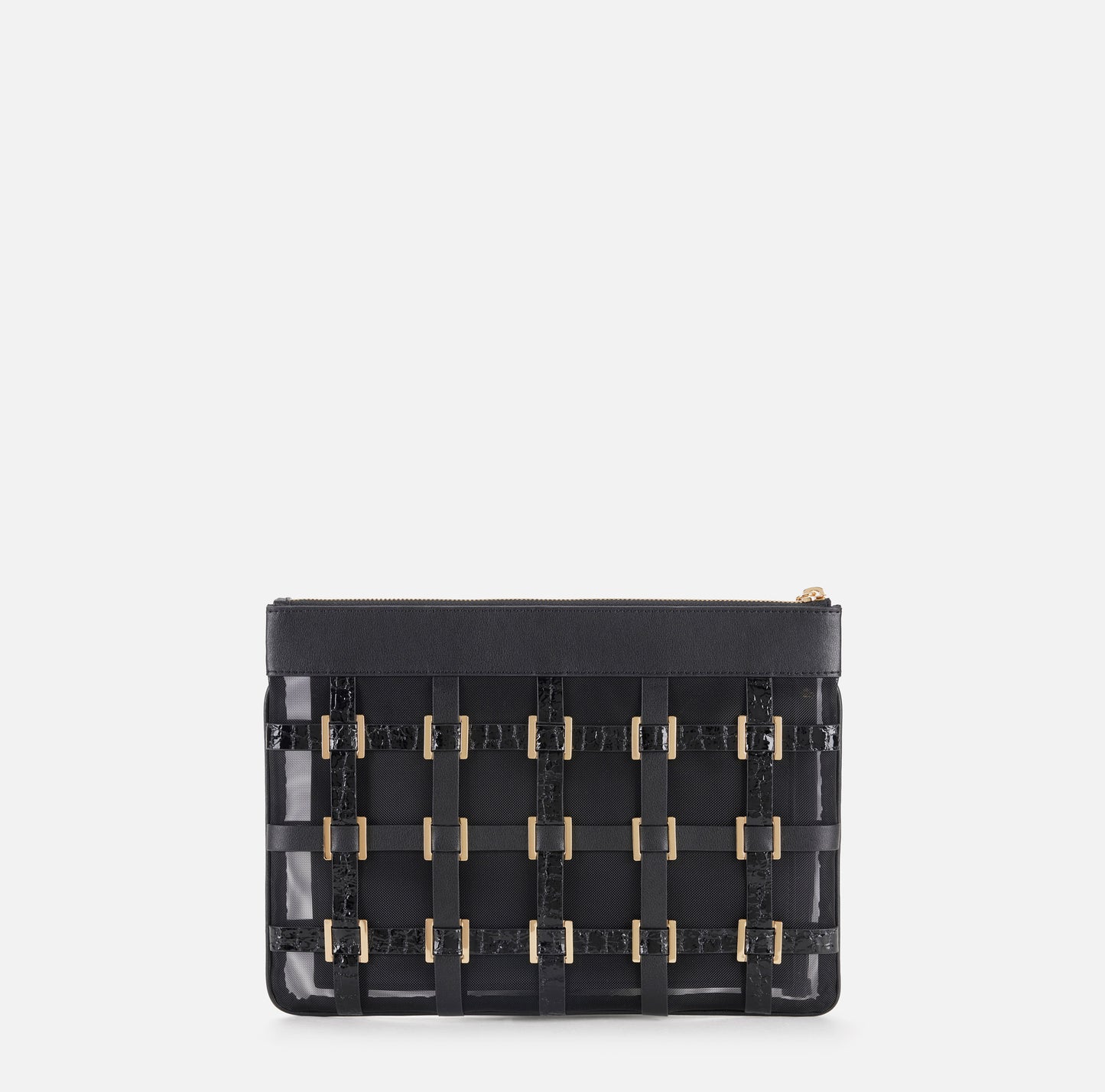 BUSTA CON TEXTURE EFFETTO PELLE ELISABETTA FRANCHI BS03A62E2 P/E 26