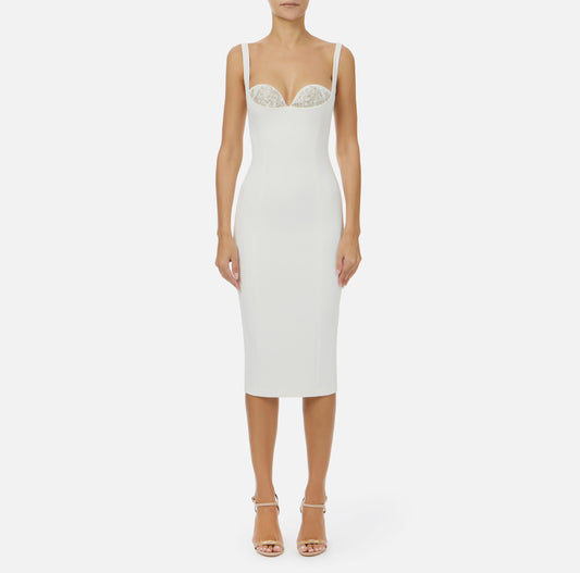 Abito a tubino in crêpe AB83557E2 ELISABETTA FRANCHI