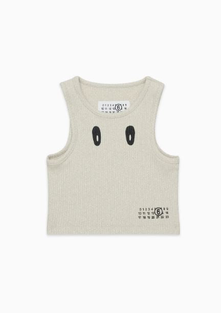 T-SHIRT SENZA MANICHE MAISON MARGIELA M60984 P/E 26