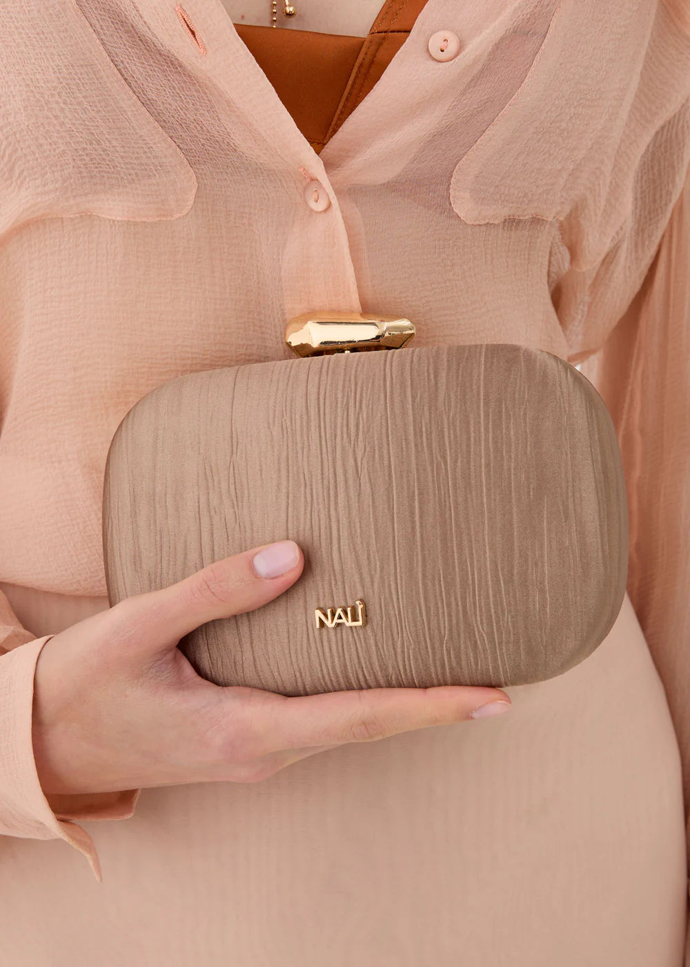 POCHETTE NADINE PLISSE' NALI GMPC0040 P/E 26
