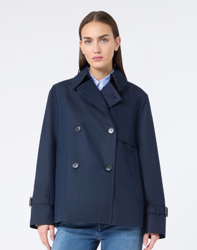 TRENCH CORTO DOPPIOPETTO  MAX MARA WEEKEND 2615021051WKDBIGLIA P/E 26