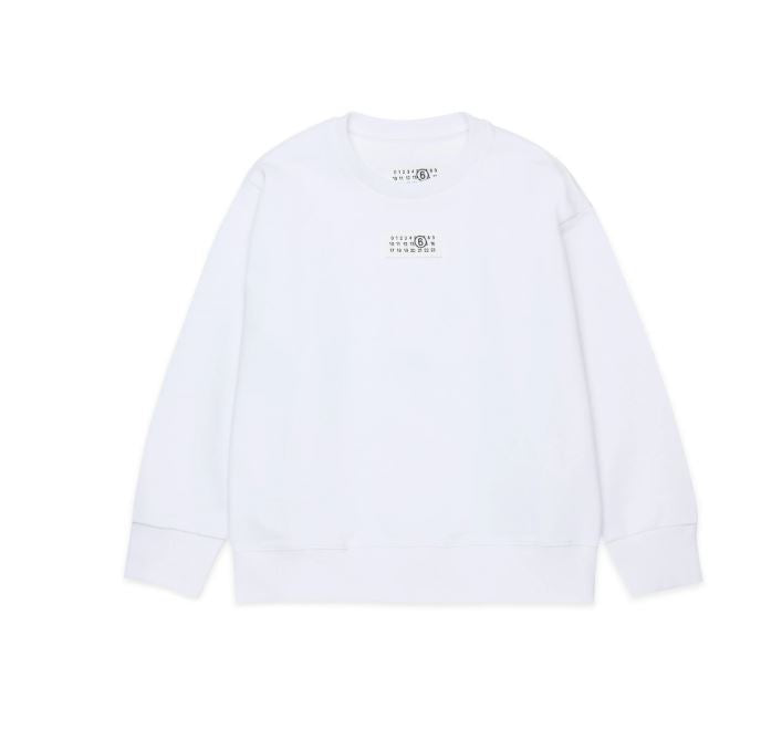FELPA GIROCOLLO CON LOGO  MAISON MARGIELA M61011 P/E 26