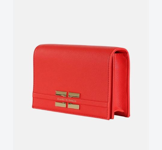 BORSA CON TEXTURE EFFETTO PELLE ELISABETTA FRANCHI BS40A61E2 P/E 26