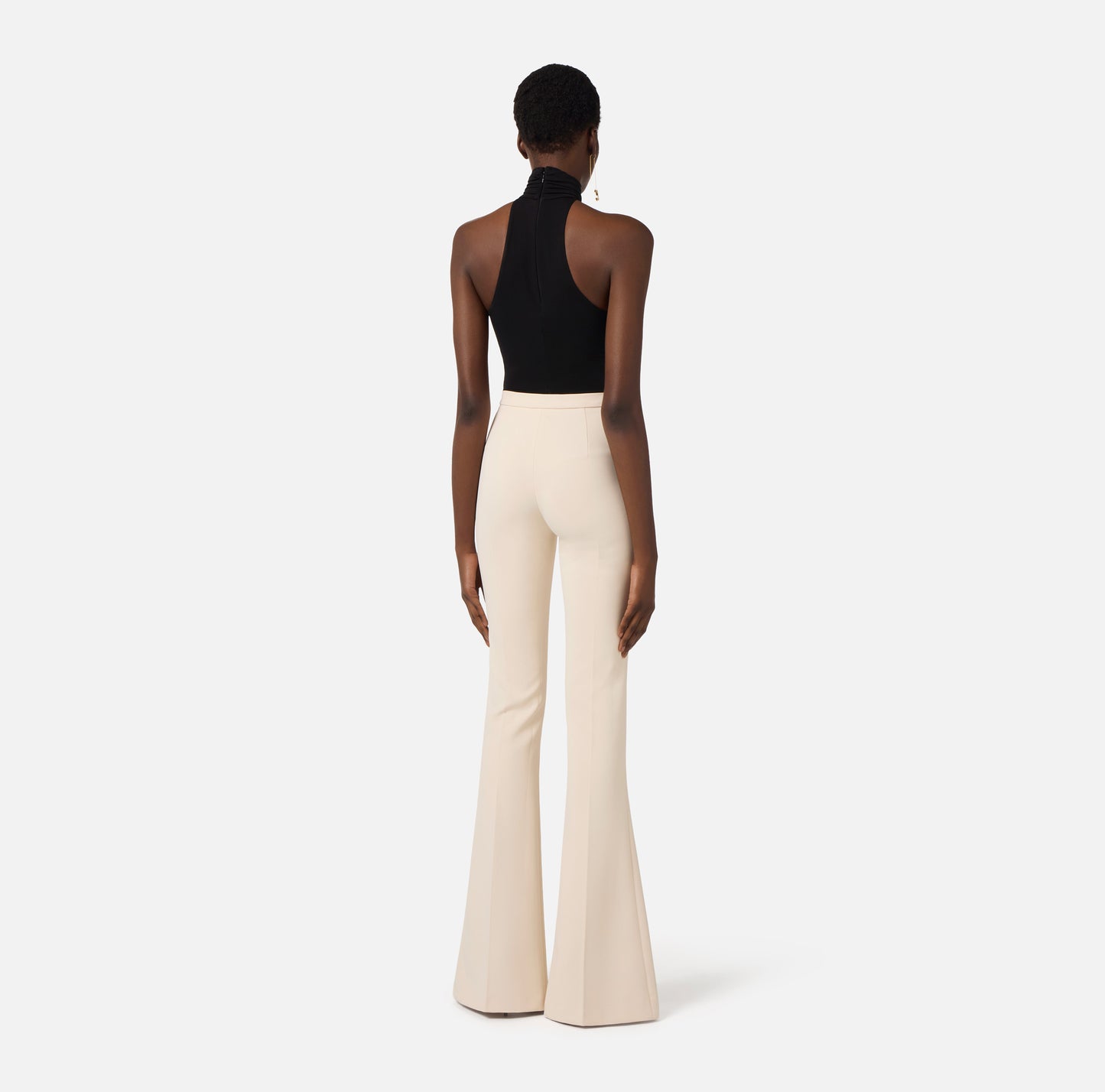 PANTALONE IN CREPE LEGGERO  ELISABETTA FRANCHI PA15961E2 P/E 26