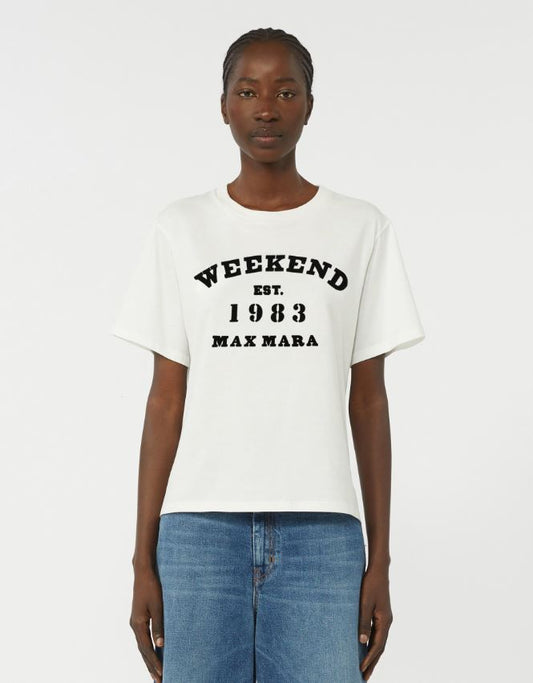 T-SHIRT STAMPA BASIC 2615971051WKDTENUE  MAX MARA WEEKEND