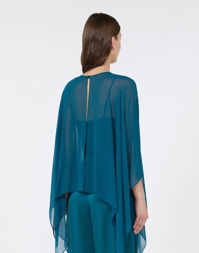 MANTELLINA IN GEORGETTE  MAX MARA 2626546013MSENEBBIE A/I 27