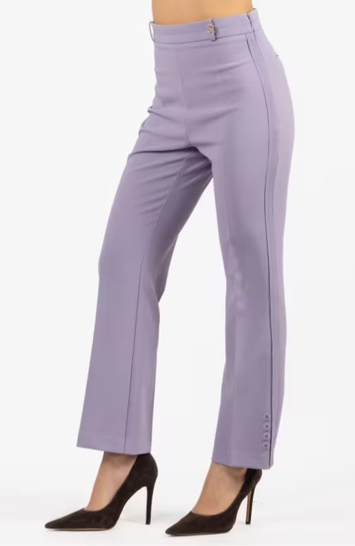PANTALONI IN DOPPIO CREPE STRETCH ELISABETTA FRANCHI PA16861E3 P/E 26