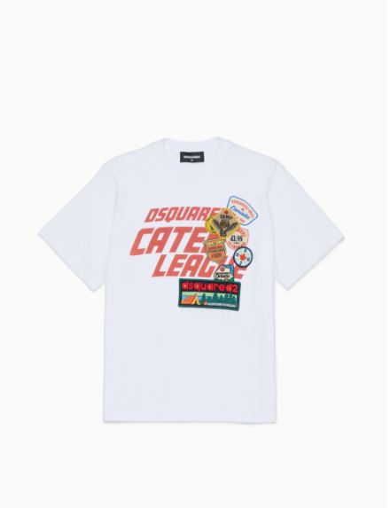 T-SHIRT IN COTONE DSQUARED2 Q3165 P/E 26