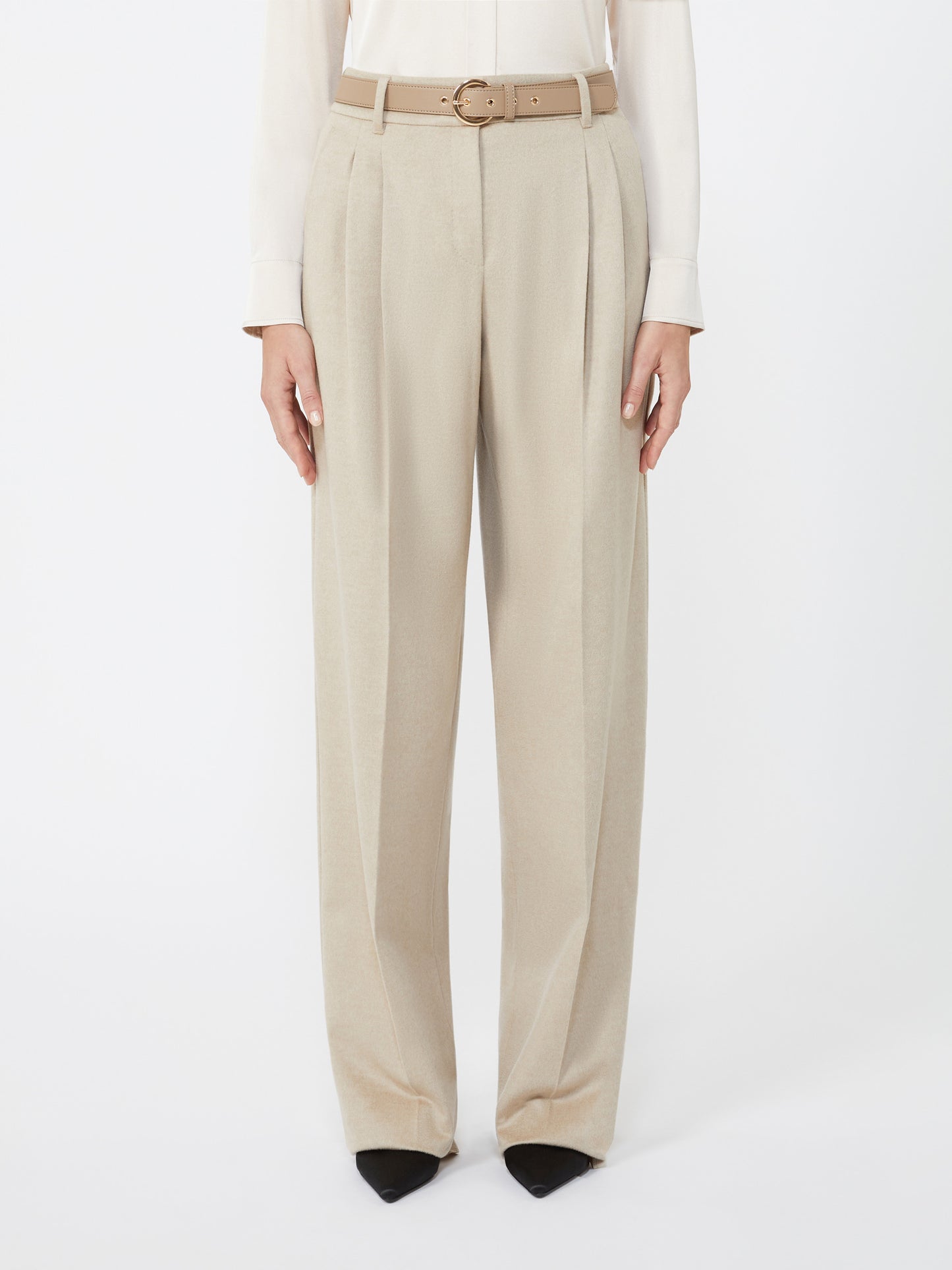 Pantalone in drap di pura lana Paride 2526136042  MAX MARA