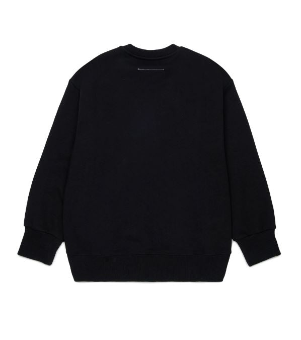 FELPA GIROCOLLO CON LOGO MAISON MARGIELA M61009 P/E 26
