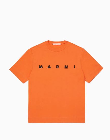 T-SHIRT GIROCOLLO A MANICHE CORTE MARNI M002MVM00RF P/E 26