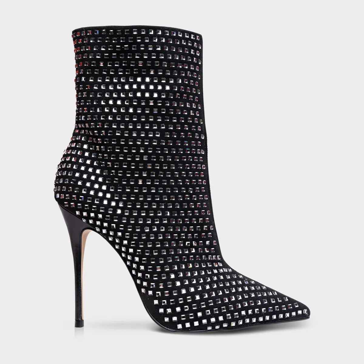 Tronchetto in maglia con decorazioni in cristallo 404086 CARRANO