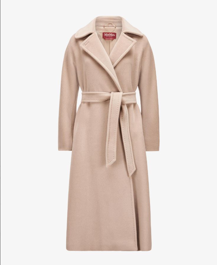 Cappotto beige colletto ampio tenzone 2526016082 MAX MARA
