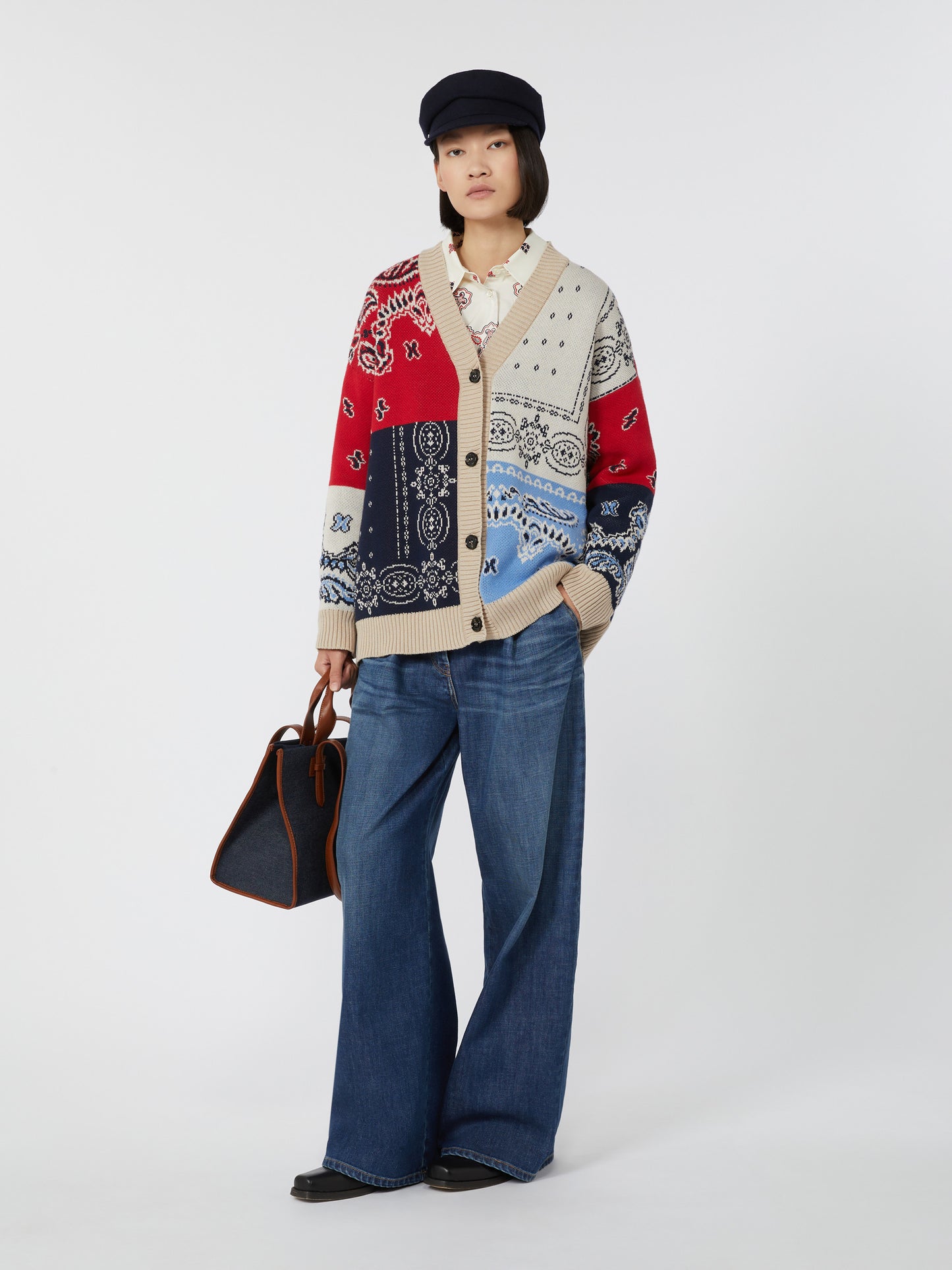 Cardigan lungo Baobab MAX MARA WEEKEND 2525346051