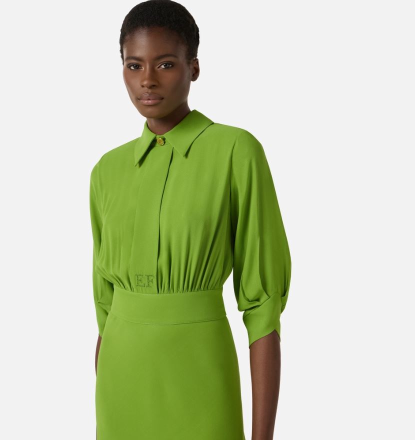 ABITO LUNGO IN GEORGETTE AB92361E2 ELISABETTA FRANCHI P/E 26