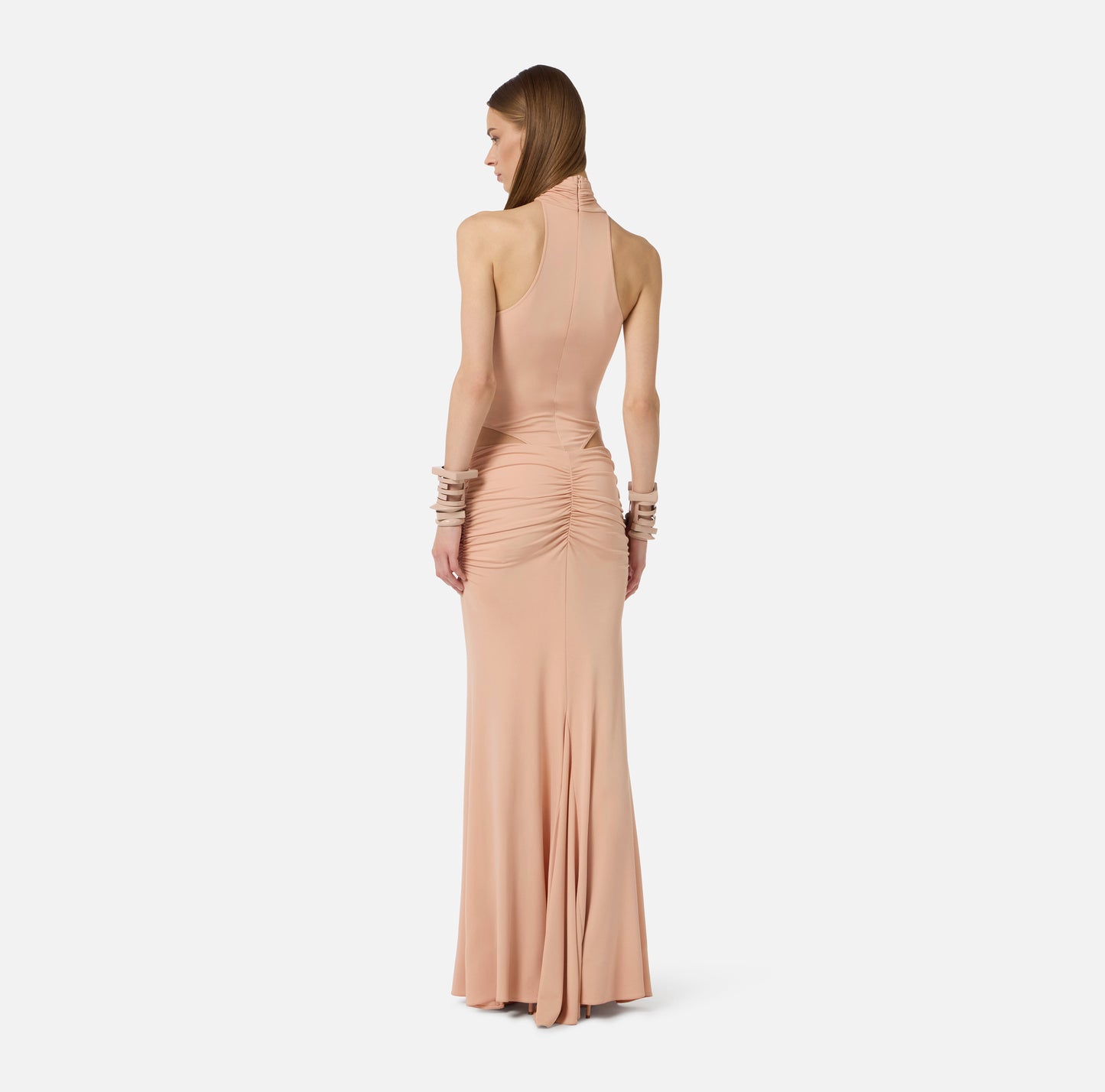 BODY IN JERSEY CREPE CON SGAMBATURA ALTA ELISABETTA FRANCHI BO03963E2 P/E 26