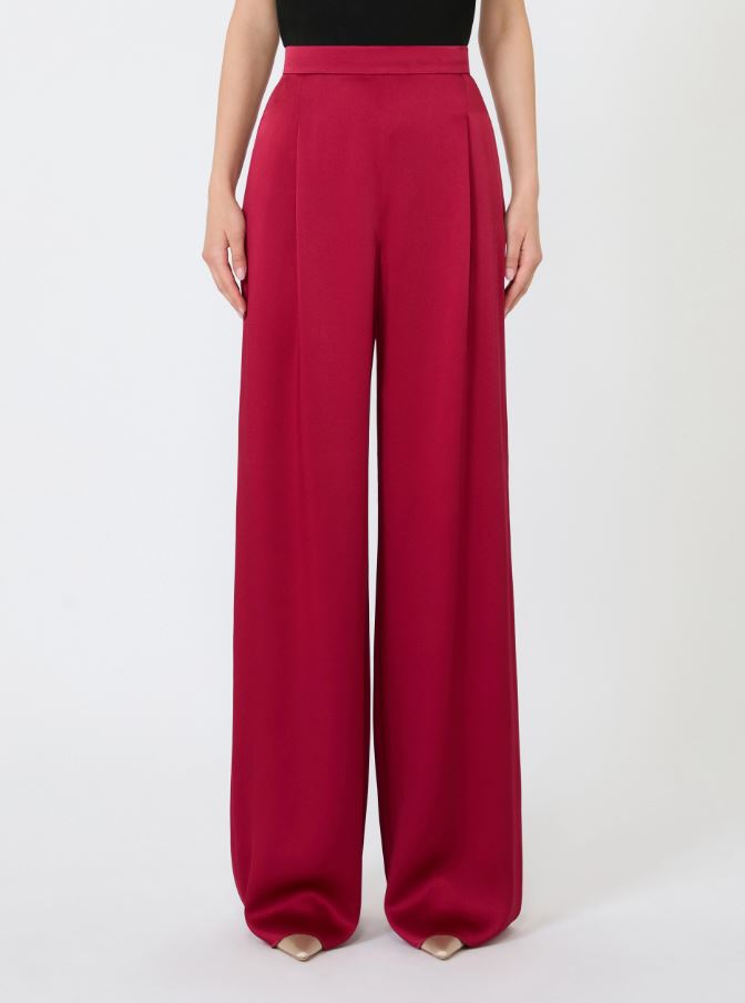 PANTALONE SATIN IN CREPE LUCIDO  MAX MARA 2626136033MSEALPACA A/I 27
