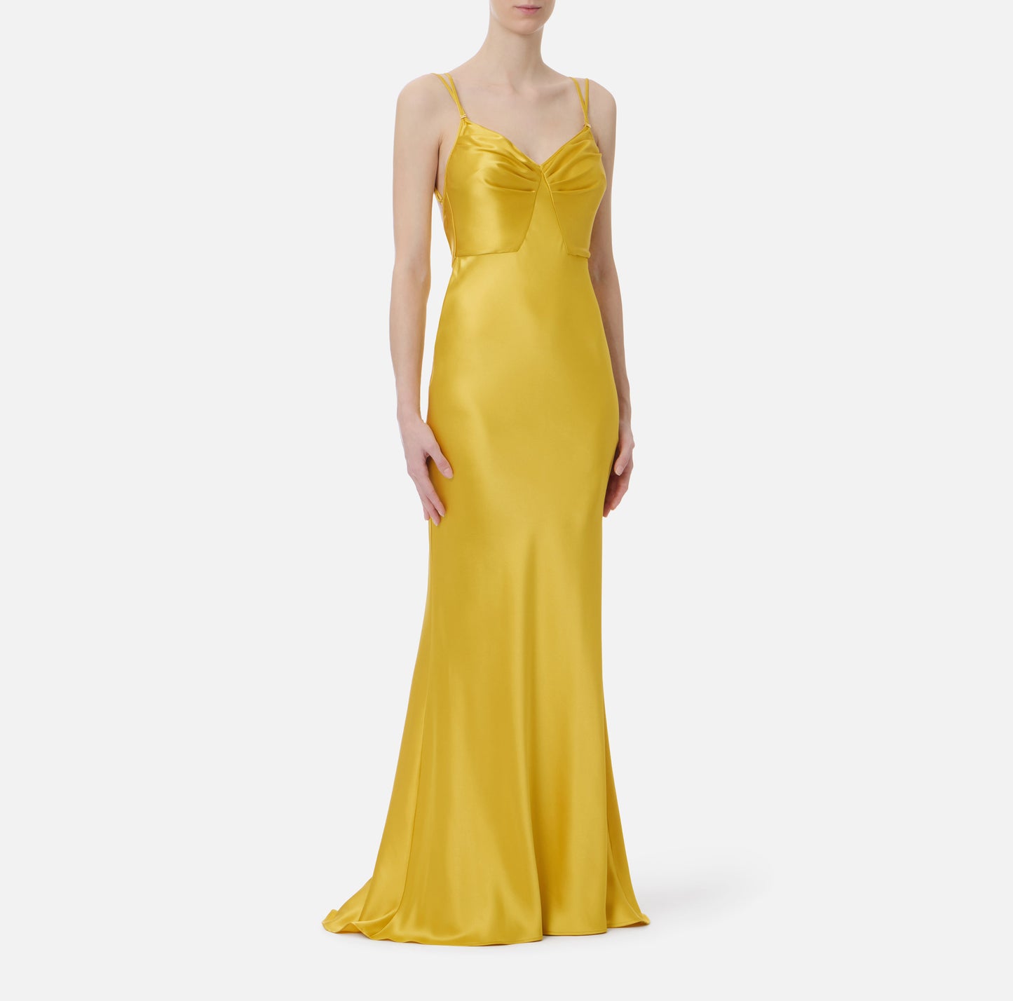 ABITO DA SERA IN RASO ELISABETTA FRANCHI ABR3362E2 P/E 26