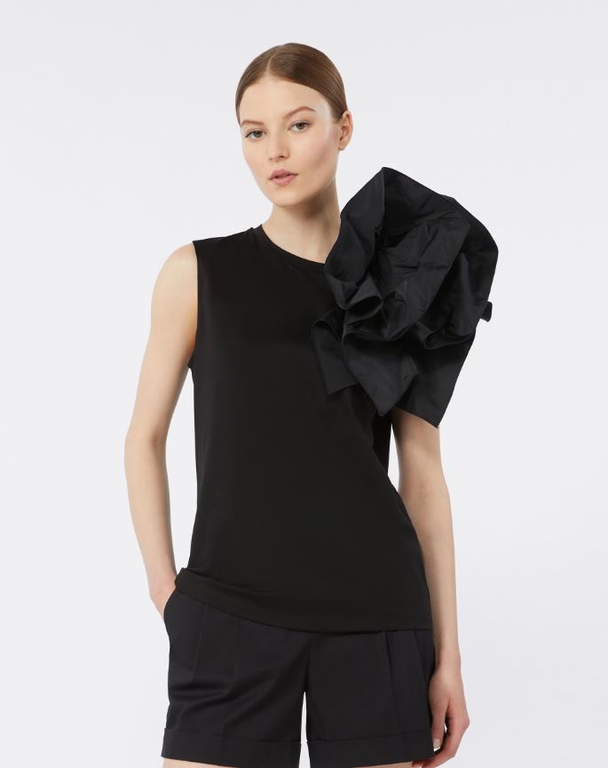 T-SHIRT COUTURE SMANICATA MAX MARA 2616941024MSETAGLIO P/E 26