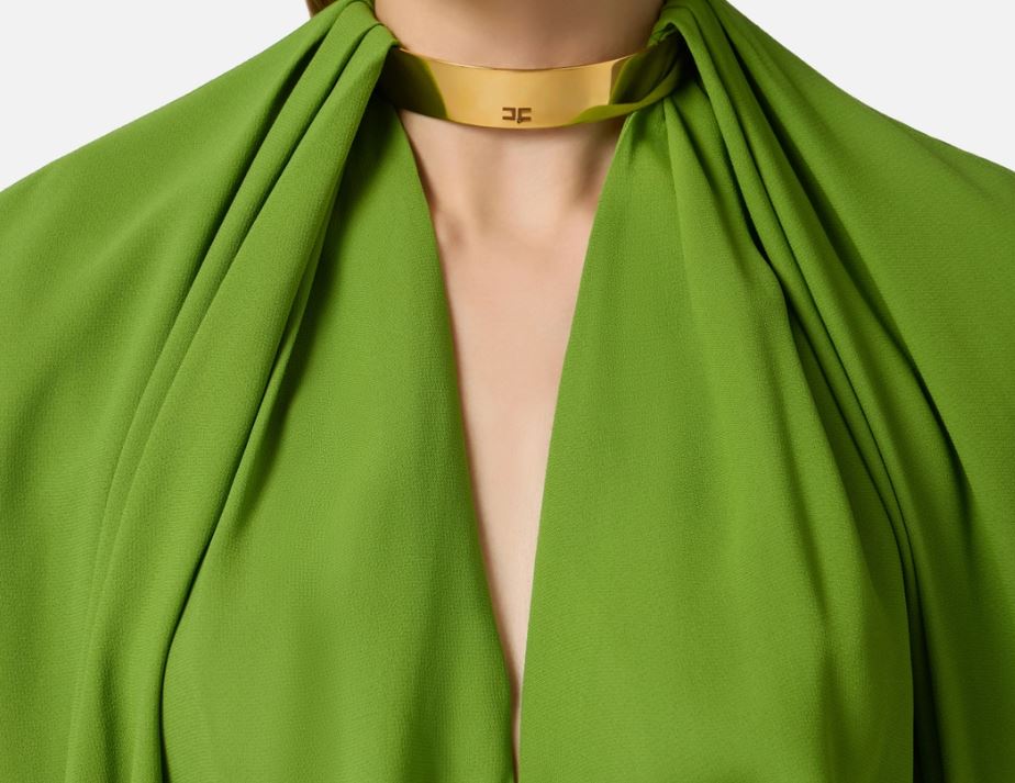 CAMICIA IN GEORGETTE CA12961E2 ELISABETTA FRANCHI P/E 26