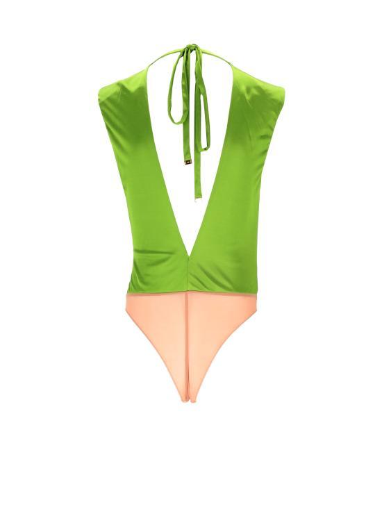 BODY CON SPALLINE APPLIZAZIONI ORO BO02061E2 ELISABETTA FRANCHI P/E26