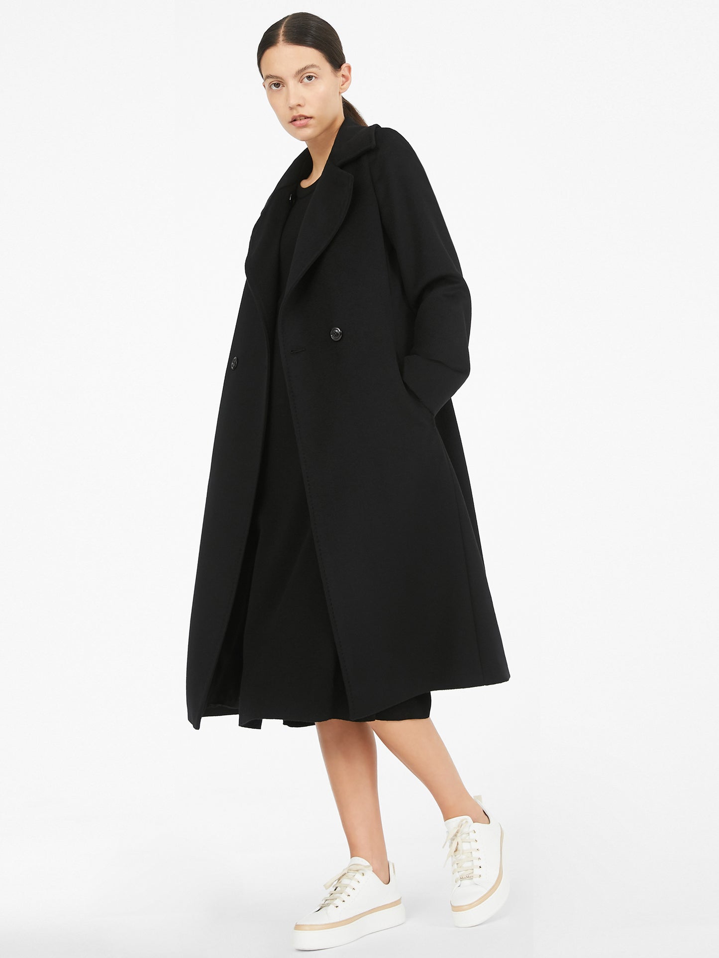 Cappotto lungo dalla silhouette a vestaglia Bcollag 2526016172  MAX MARA