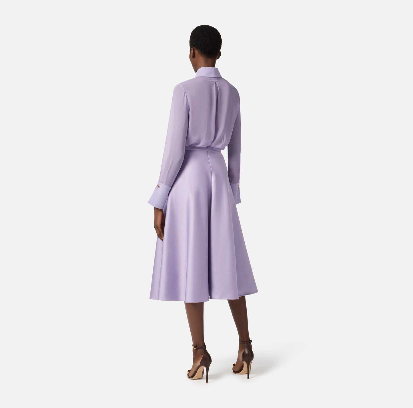 CAMICIA IN GEORGETTE  ELISABETTA FRANCHI CA14861E2 P/E 26