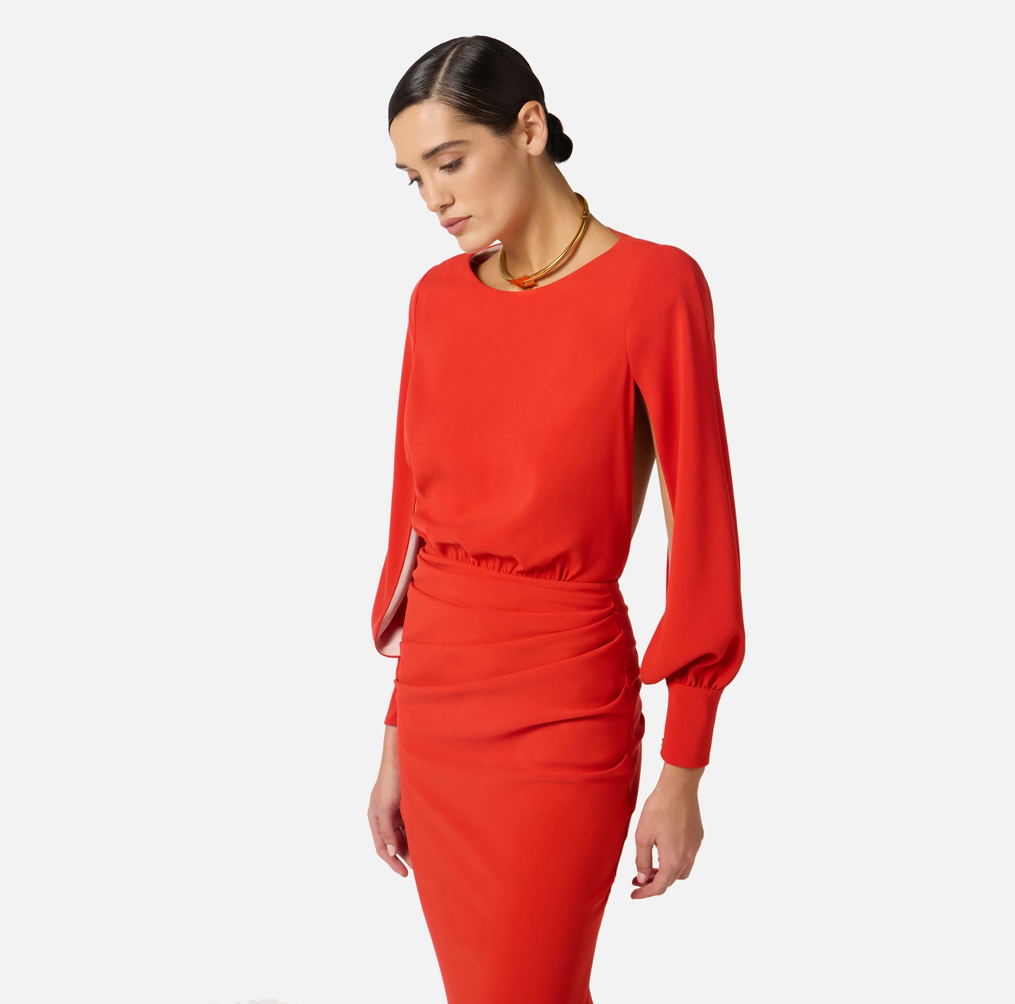 ABITO IN CREPE LEGGERO ELISABETTA FRANCHI ABR2861E2 P/E 26