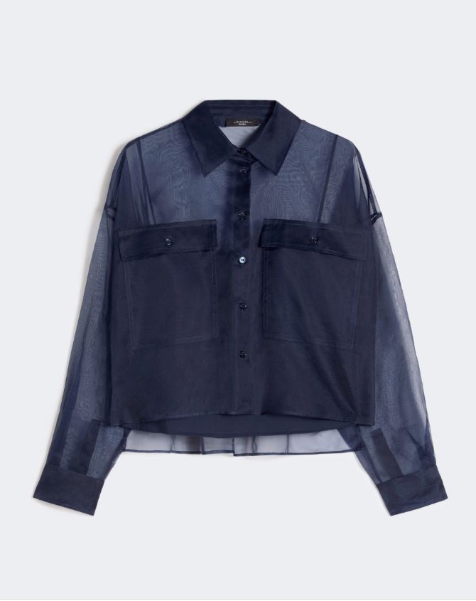 CAMICIA CORTA DALLA LINEA DRITTA  MAX MARA WEEKEND 2615261012WKDCOLOMBA P/E 26