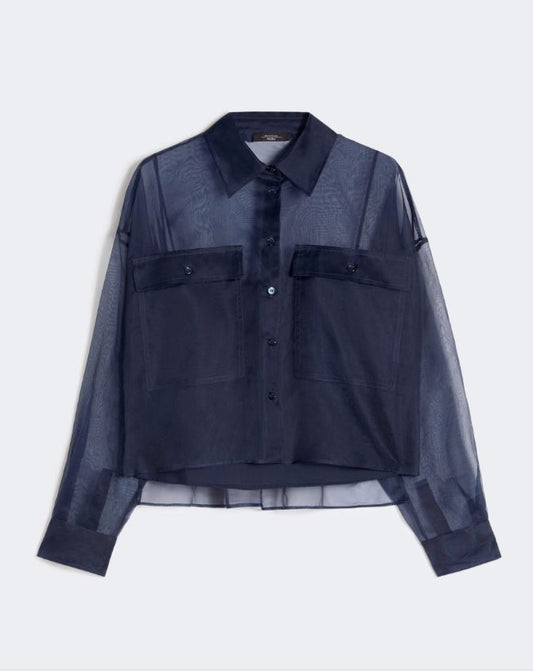 CAMICIA CORTA DALLA LINEA DRITTA  MAX MARA WEEKEND 2615261012WKDCOLOMBA P/E 26