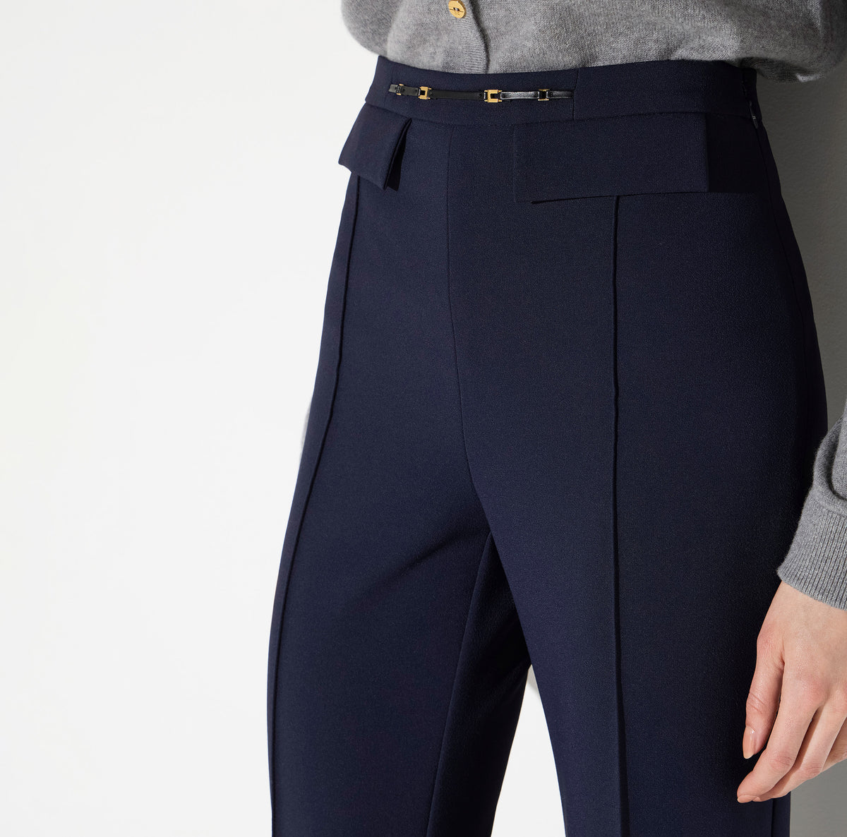 ELISABETTA FRANCHI PANTALONI PALAZZO PA19666E3 A/I 27