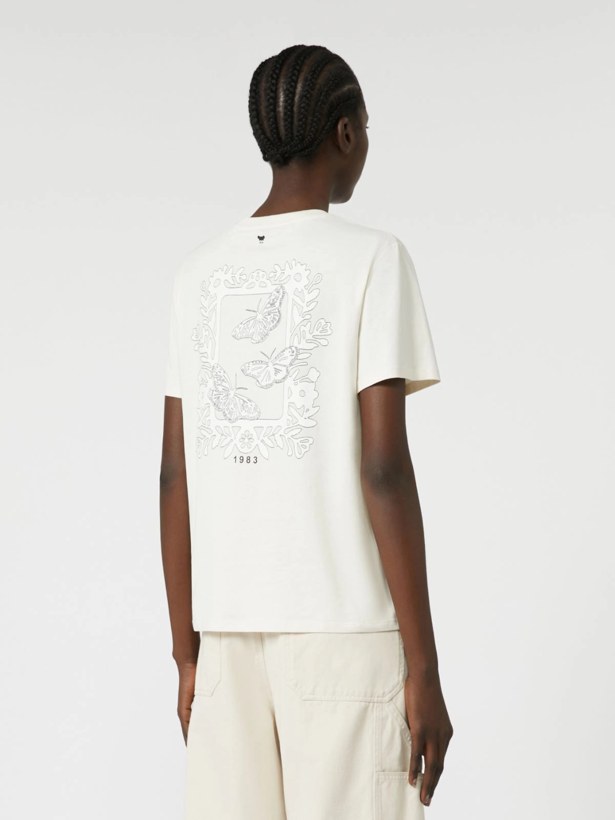 T-shirt guglia con motivo di stampa sul davanti 2525976031 max mara week end