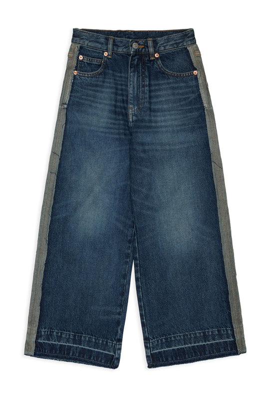 MAISON MARGIELA JEANS CON CUCITURE A CONTRASTO M61038 A/I 27