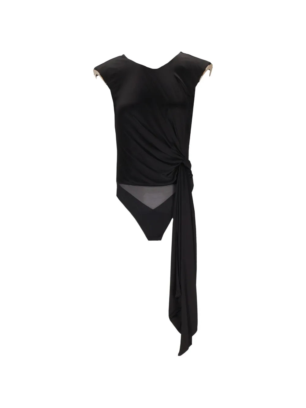 BODY CON SPALLINE APPLIZAZIONI ORO BO02061E2 ELISABETTA FRANCHI P/E26