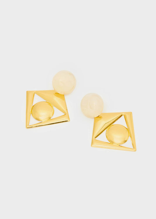 ORECCHINI DAL DESIGN GEOMETRICO NALI PUOR0033 P/E 26