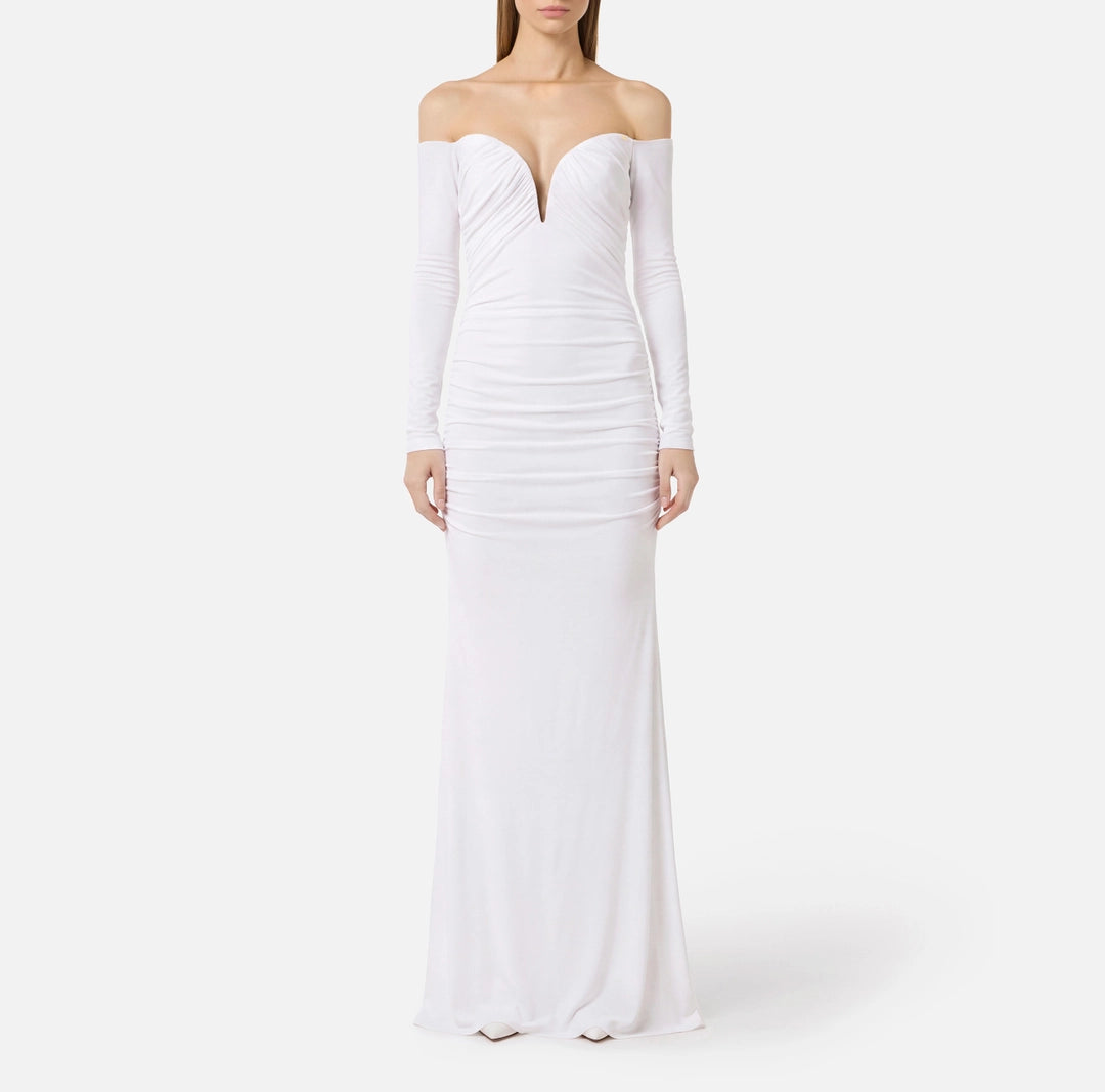 ABITO IN JERSEY CREPE ELISABETTA FRANCHI ABR1061E2 P/E 26