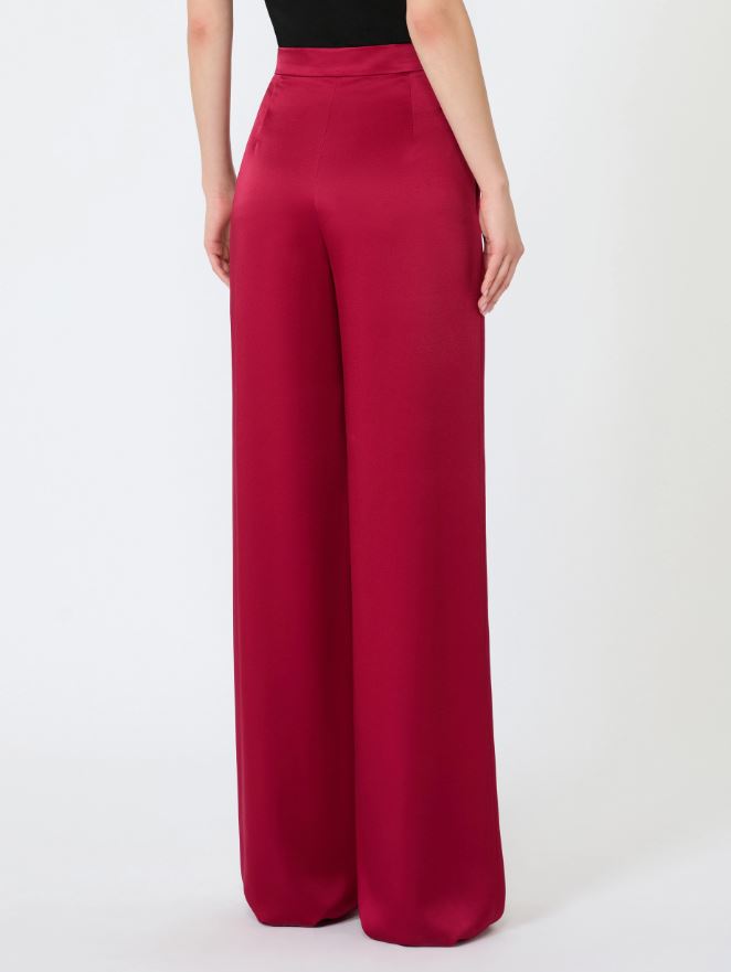PANTALONE SATIN IN CREPE LUCIDO  MAX MARA 2626136033MSEALPACA A/I 27